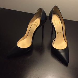 Louboutin classic black heels